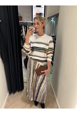 Missoni Midi skirt Missoni cognac/black tones