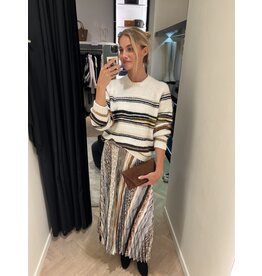 Missoni Midi skirt Missoni cognac/black tones