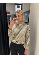 Missoni Rolkraagpull Missoni yellow/brown