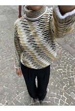 Missoni Rolkraagpull Missoni yellow/brown