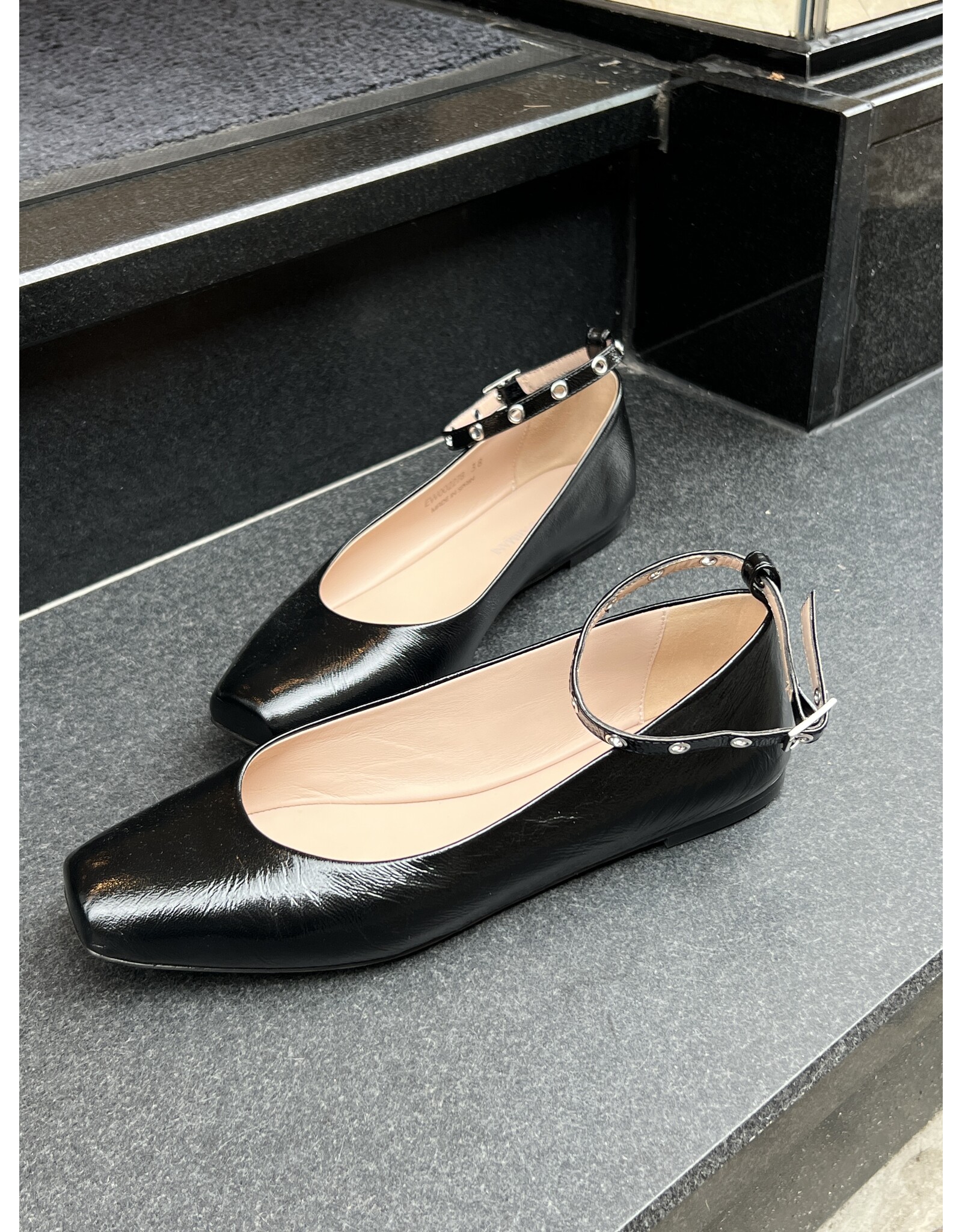 Emporio Armani Ballet Flats E Armani zwart