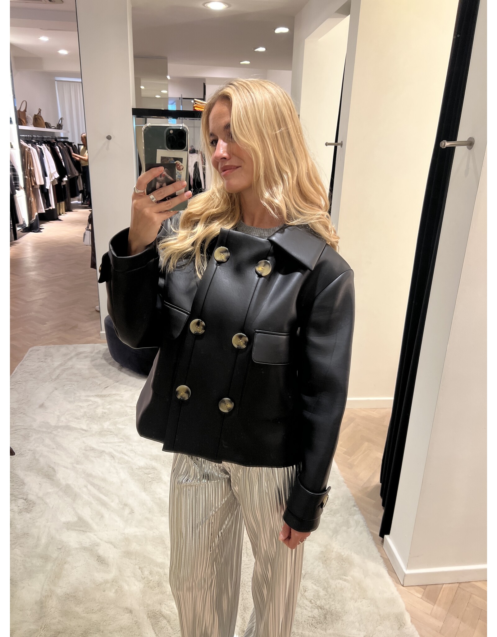 Natan Vest Demo Scuba coating zwart