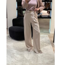 Natan Broek Natan Dirac flanel beige rosé