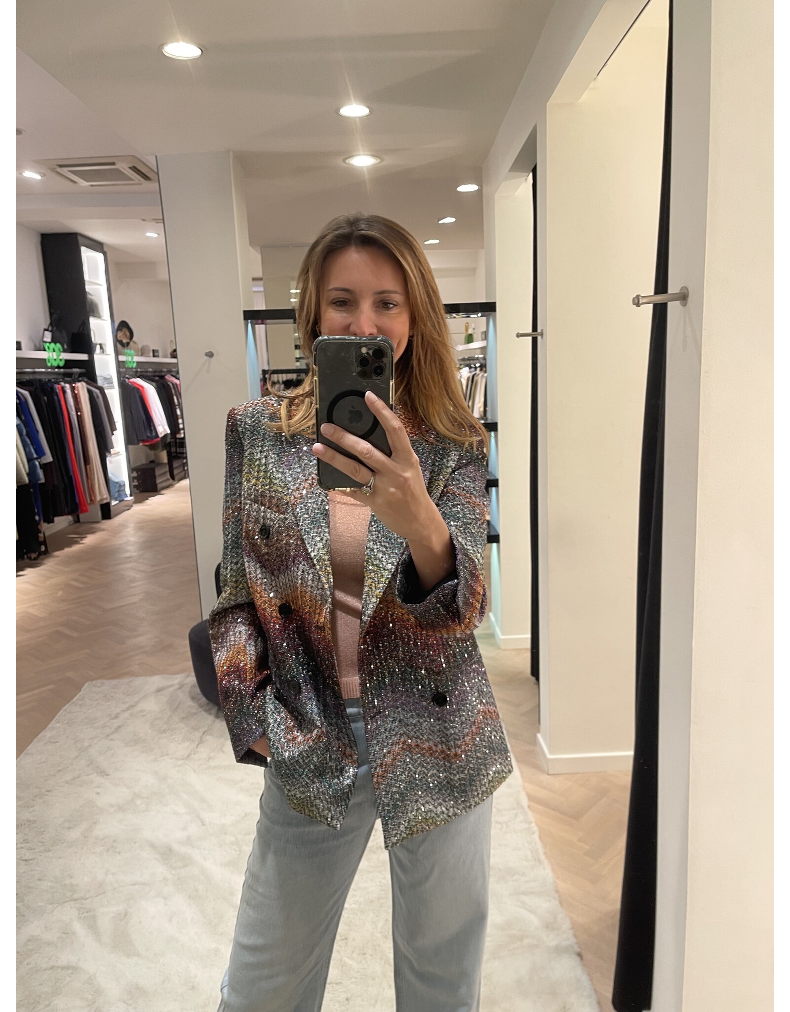 Missoni Blazer Missoni lurex multi dark