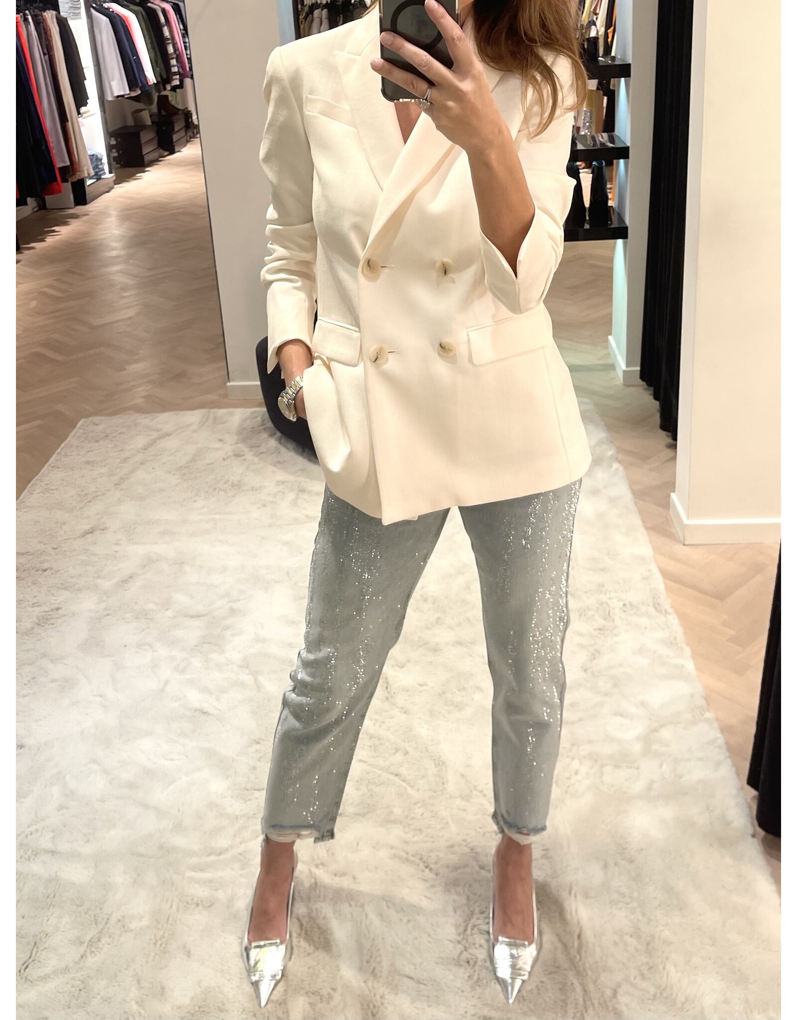 Natan Blazer Natan Emilio blanc cassé