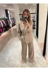 Patrizia Pepe Blazer Patrizia Pepe zandkleur