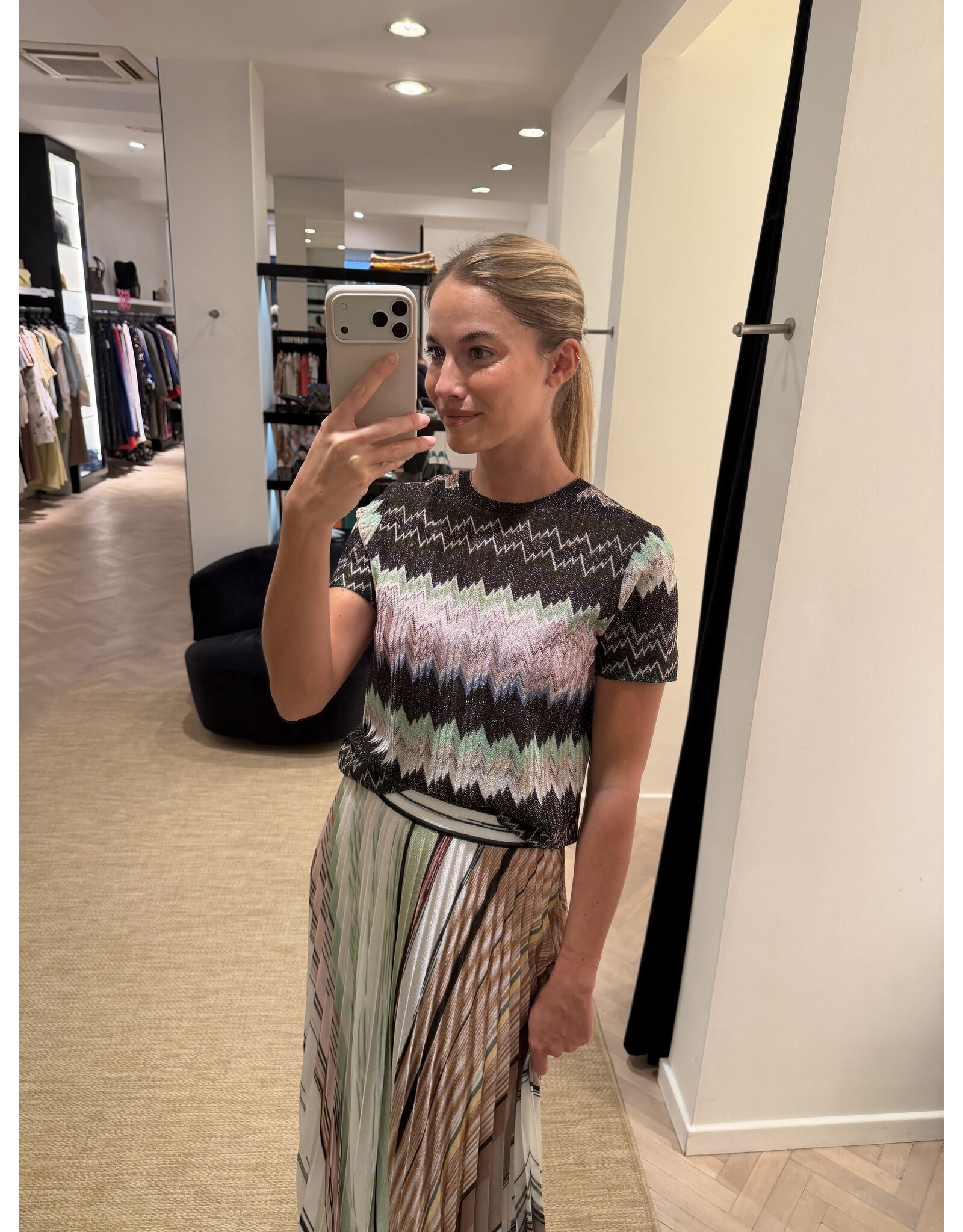 Missoni Midi-skirt Missoni green/brown tones