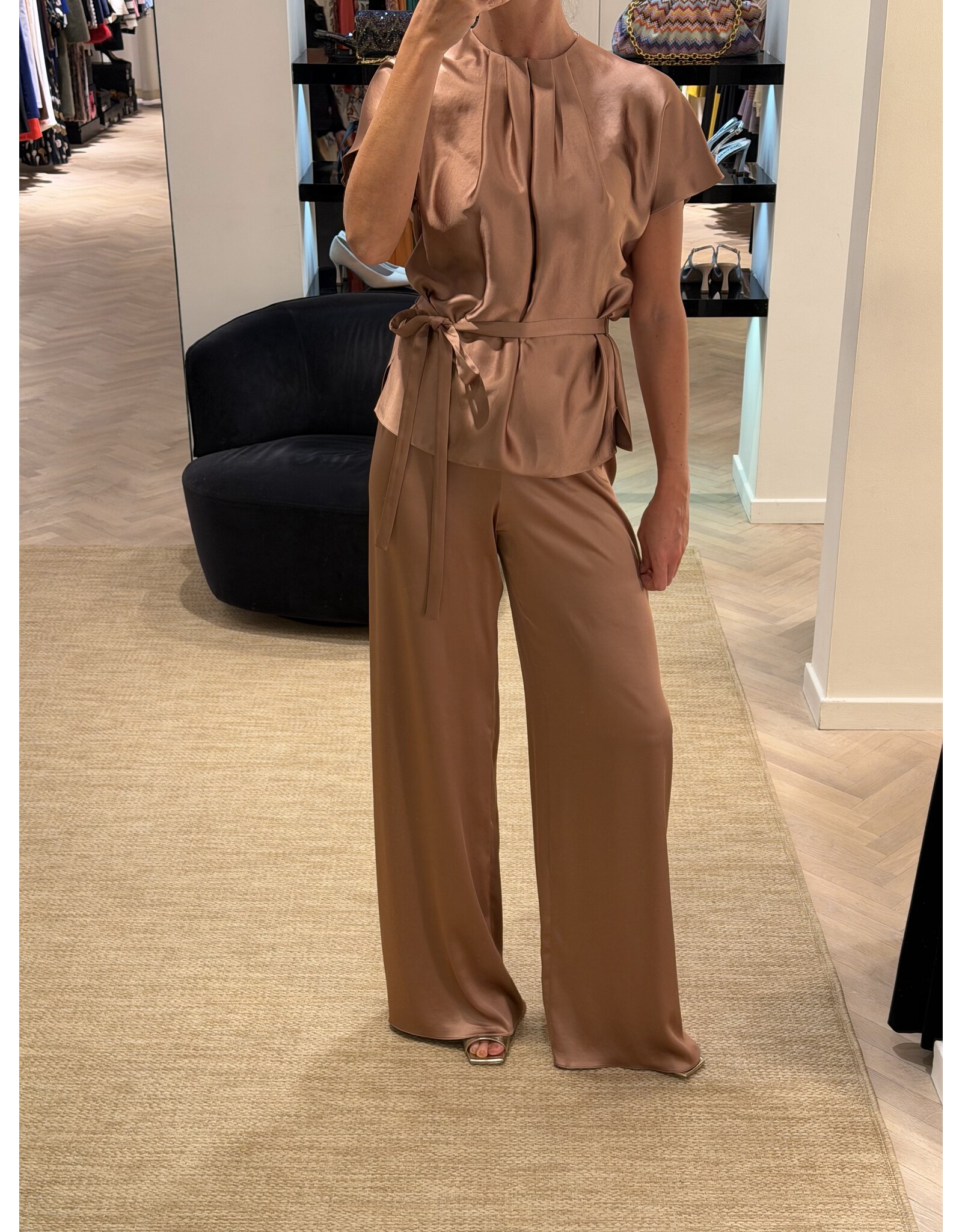 Natan Broek Natan Epicea satijn blush