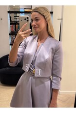 Elisabetta Franchi Kort kleedje E Franchi tafta + gold