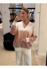 Missoni Oversized pull Missoni zigzag V-neck