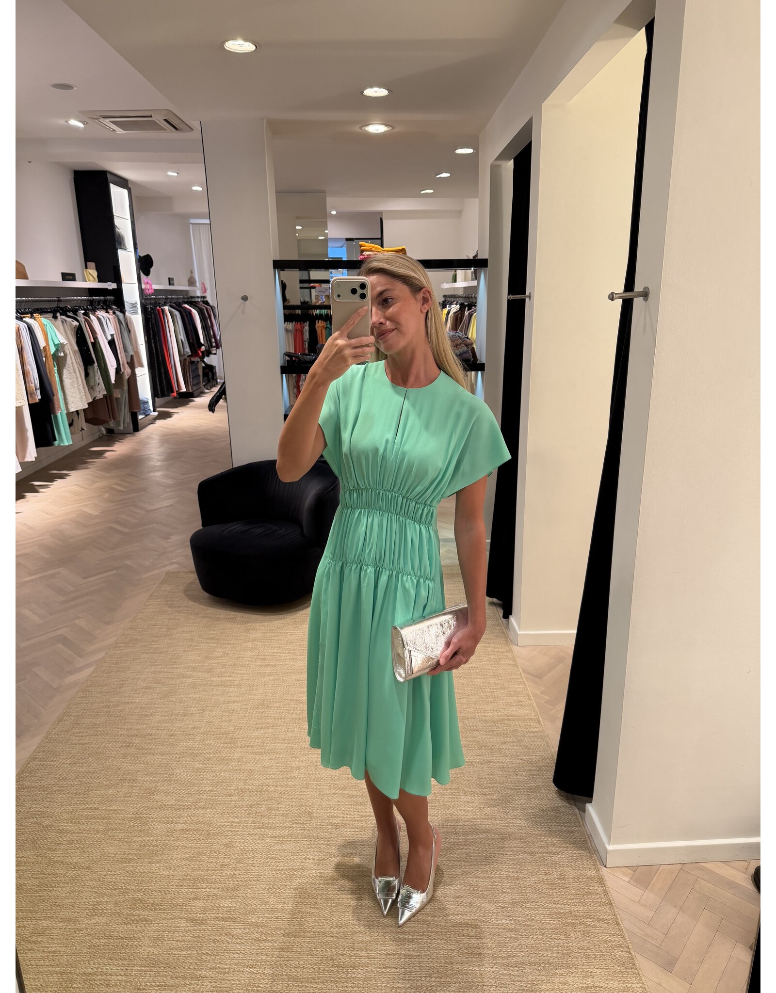 Natan Kleed Natan Edru silk felgroen