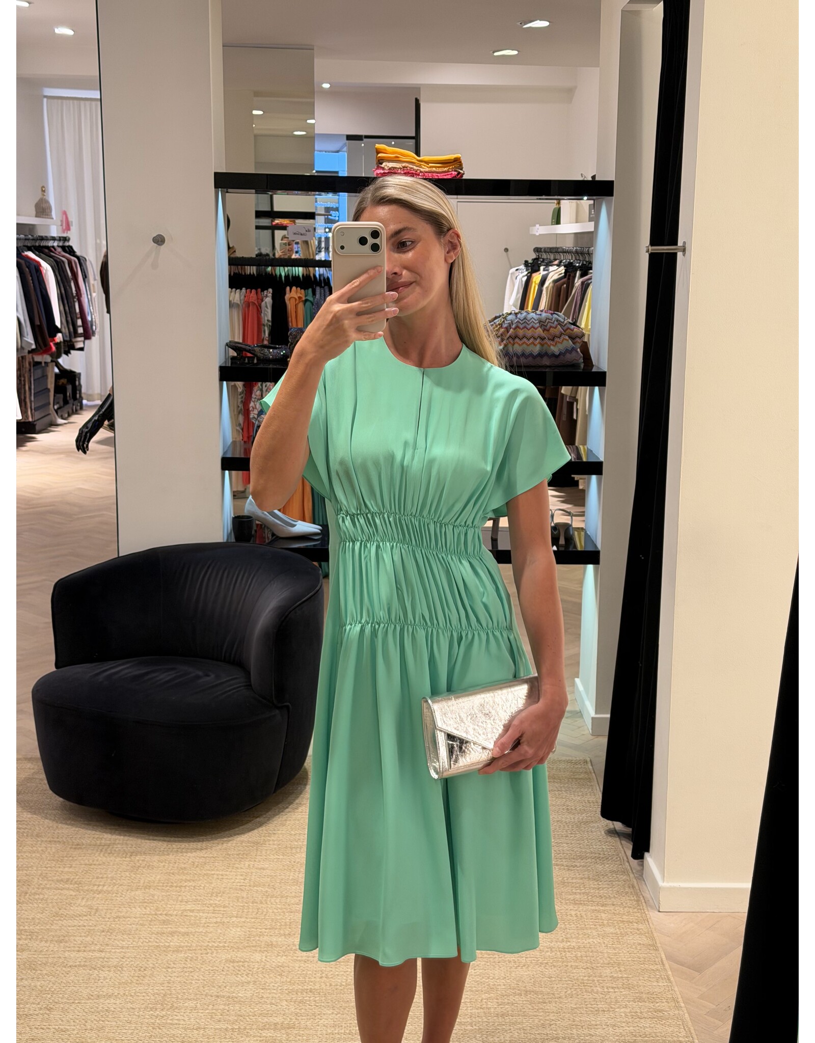 Natan Kleed Natan Edru silk felgroen