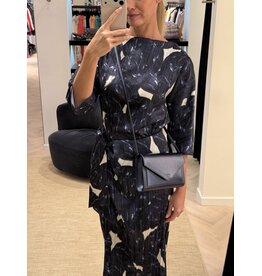 Natan Kleed Natan Ebly print donkerblauw