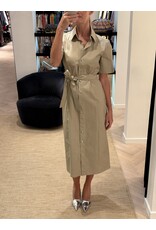 Patrizia Pepe Safaridress P Pepe zandkleur
