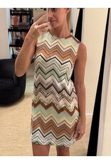 Missoni Kort kleedje Missoni zigzag pastel groen