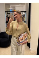 Missoni Grote clutch Missoni zigzag lurex