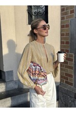 Missoni Grote clutch Missoni zigzag lurex