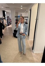 Patrizia Pepe Jeanshemd P Pepe light blue wash