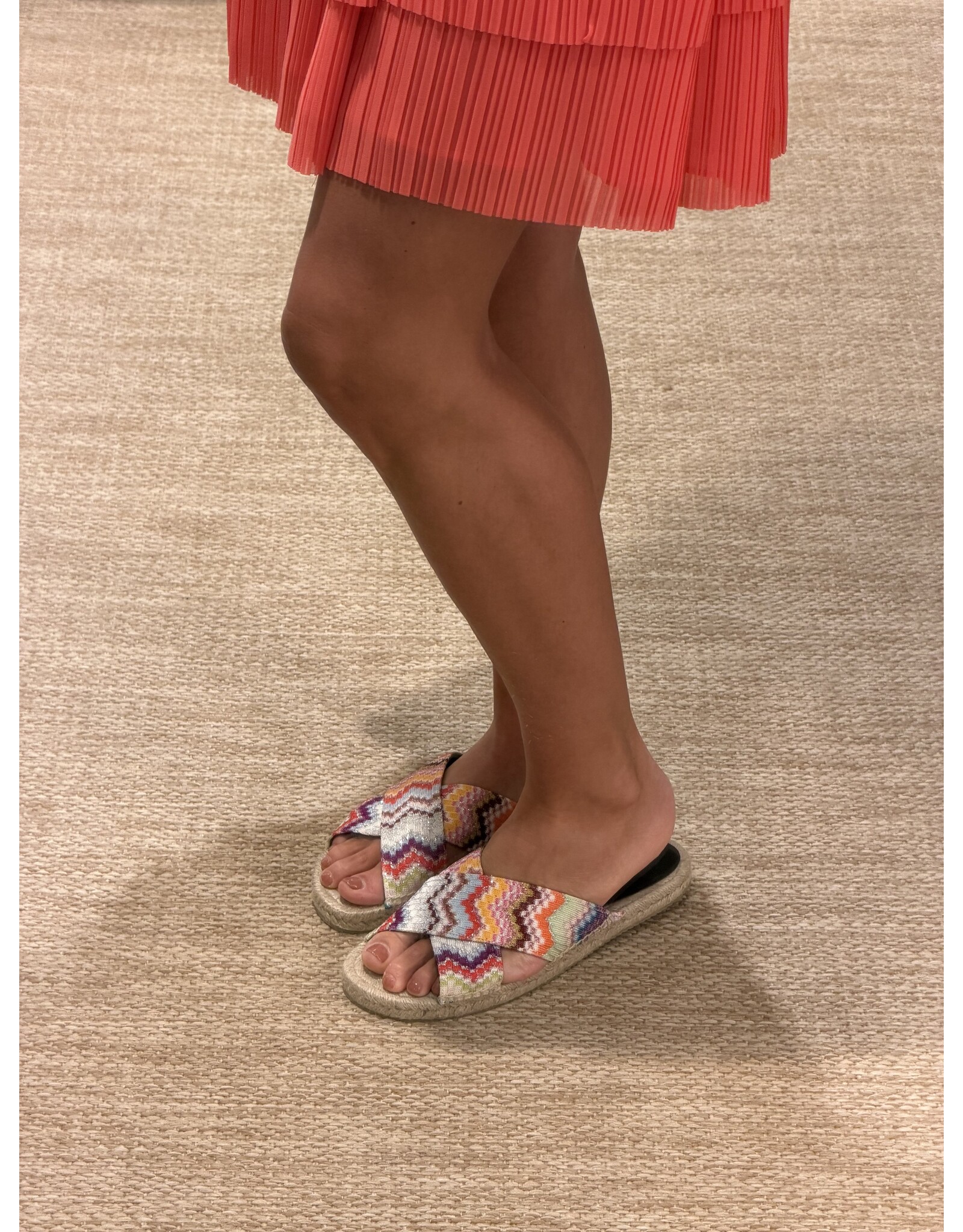 Missoni Espadrilles Missoni lurex zigzag