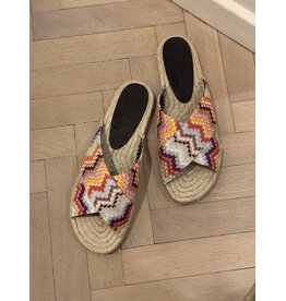 Missoni Espadrilles Missoni lurex zigzag