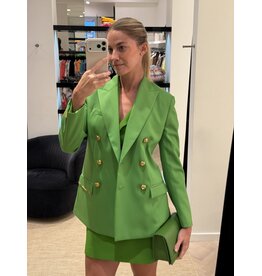 Elisabetta Franchi Lange blazer E Franchi aloé