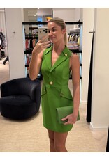 Elisabetta Franchi Klein tasje E Franchi aloe + ketting