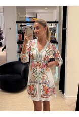 Kleedje Hale Bob Sariah print ivory