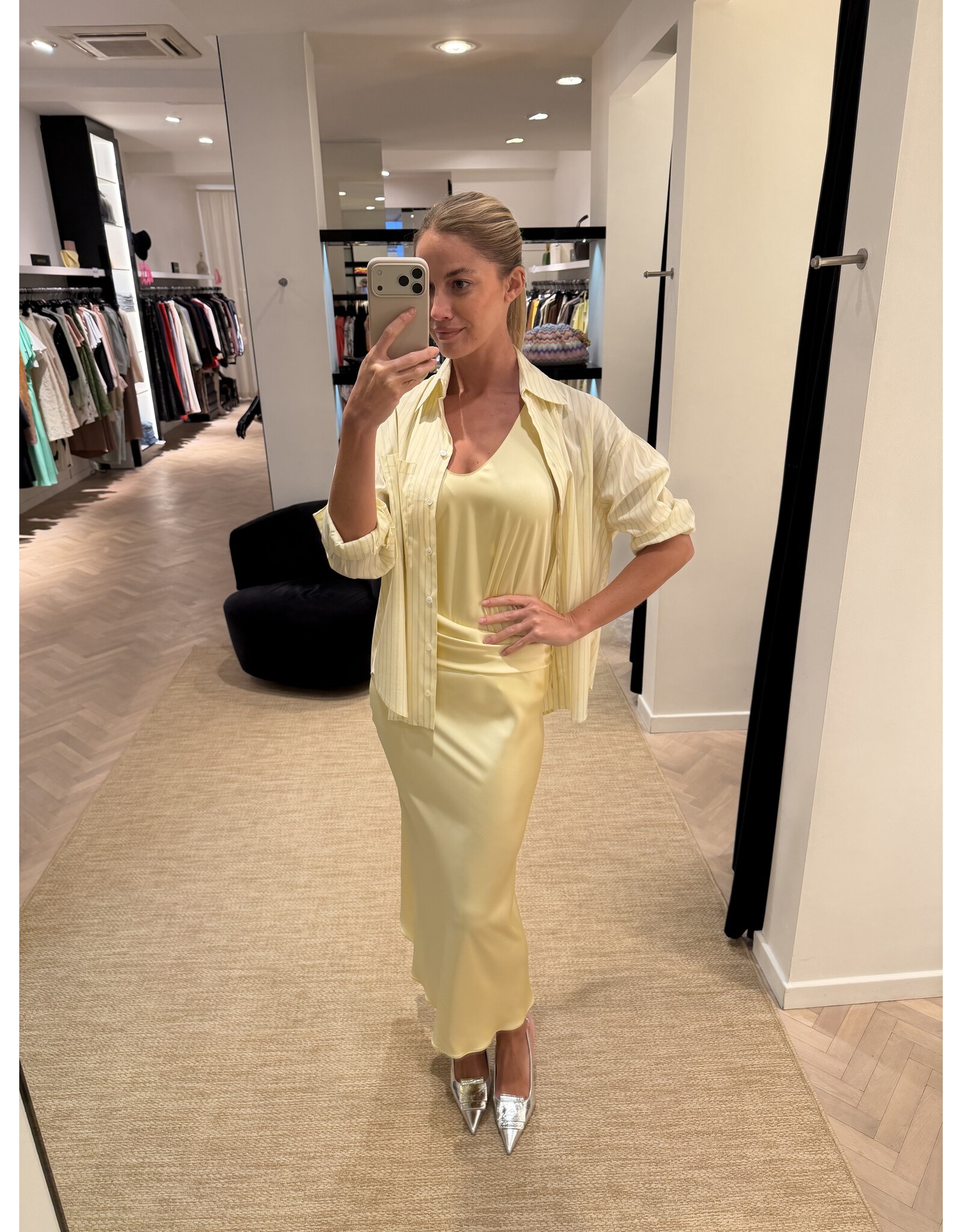 Patrizia Pepe Hemd P Pepe katoen streep