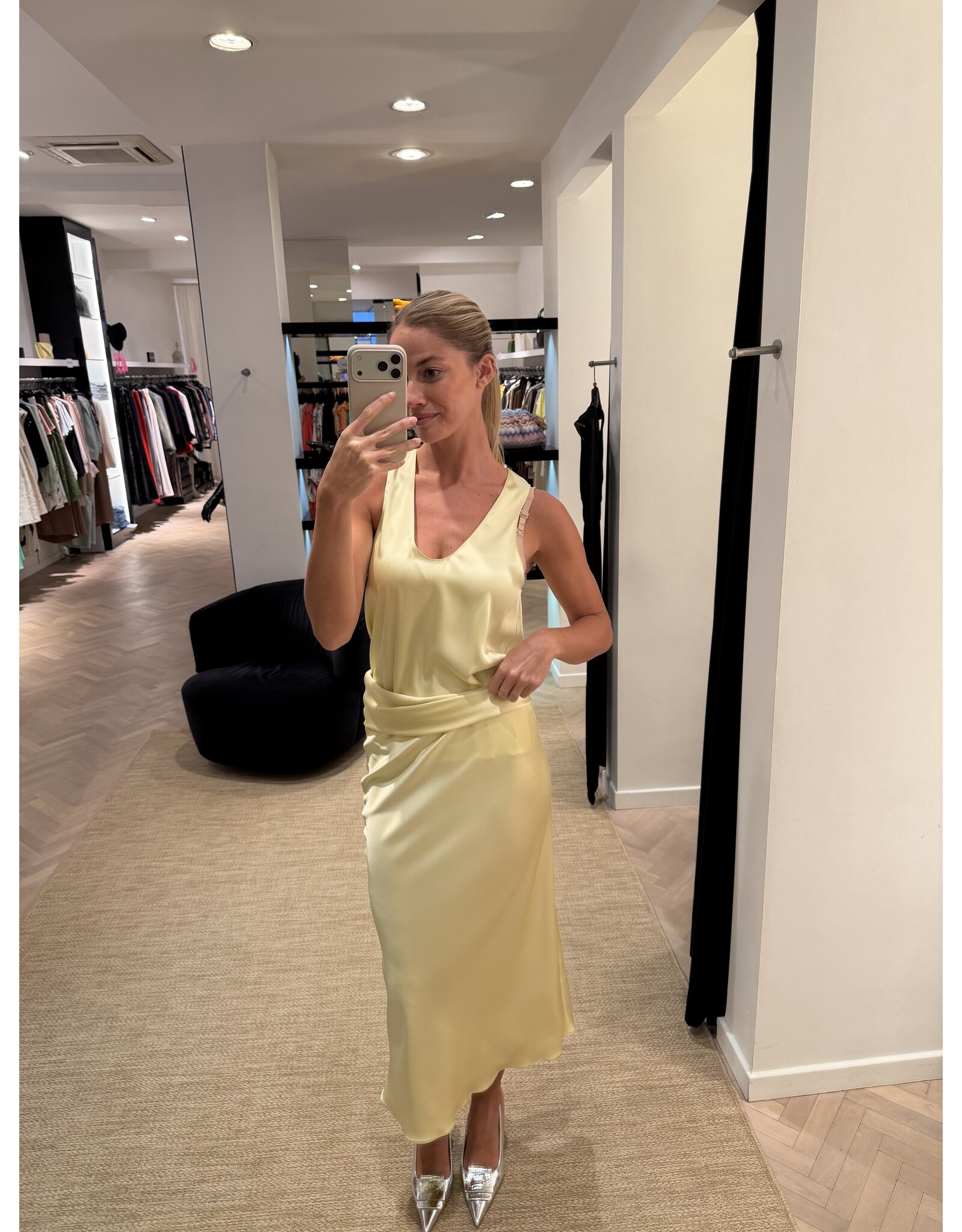 Patrizia Pepe Topje P Pepe satijn