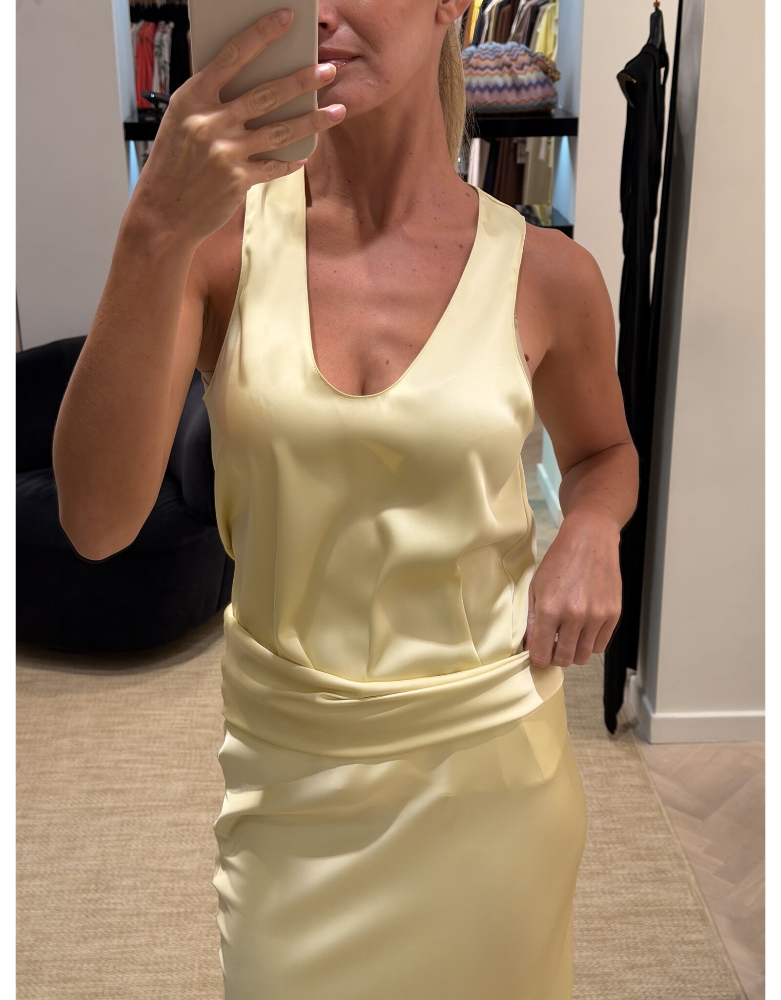 Patrizia Pepe Topje P Pepe satijn