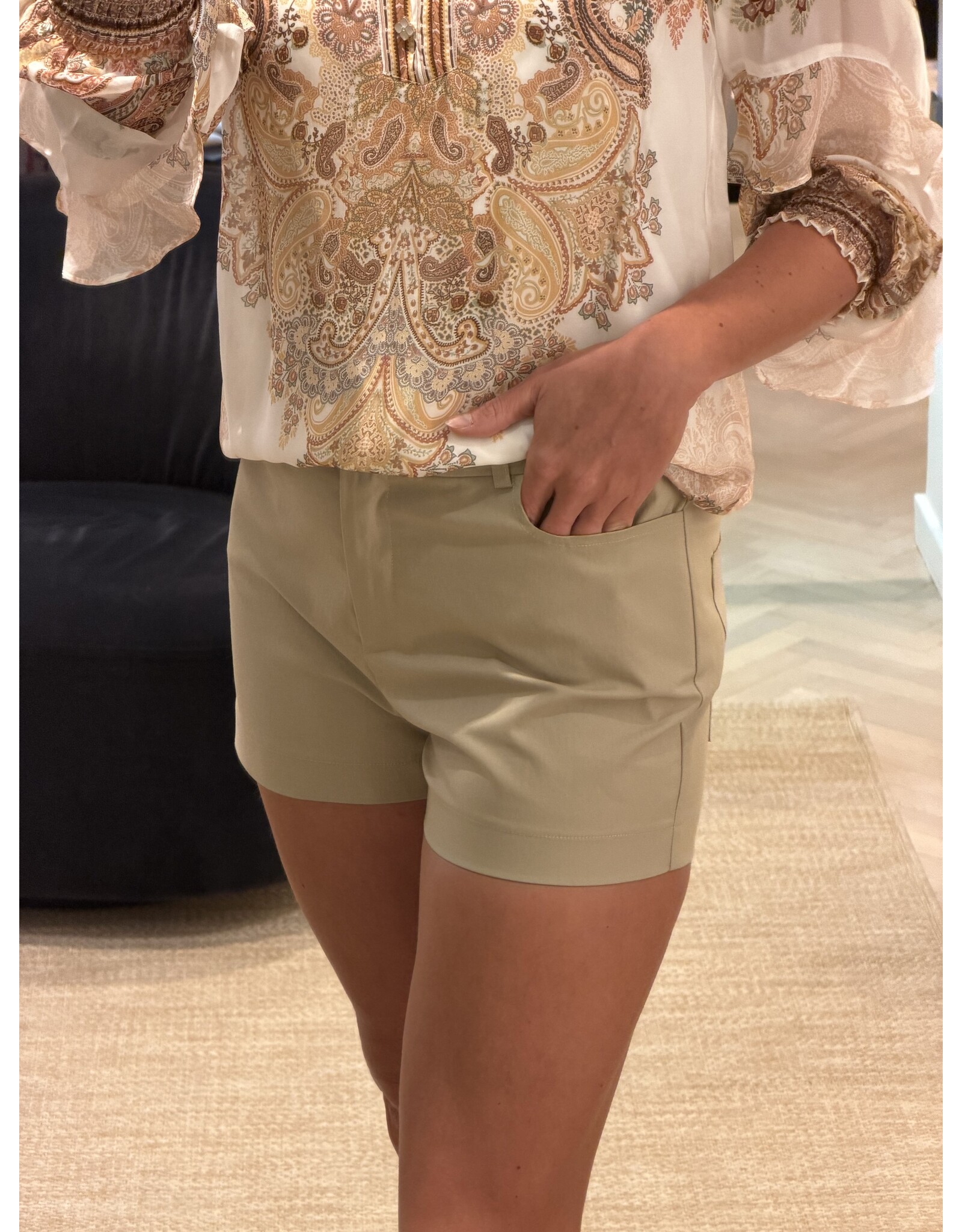 Patrizia Pepe Short Patrizia Pepe zandkleur