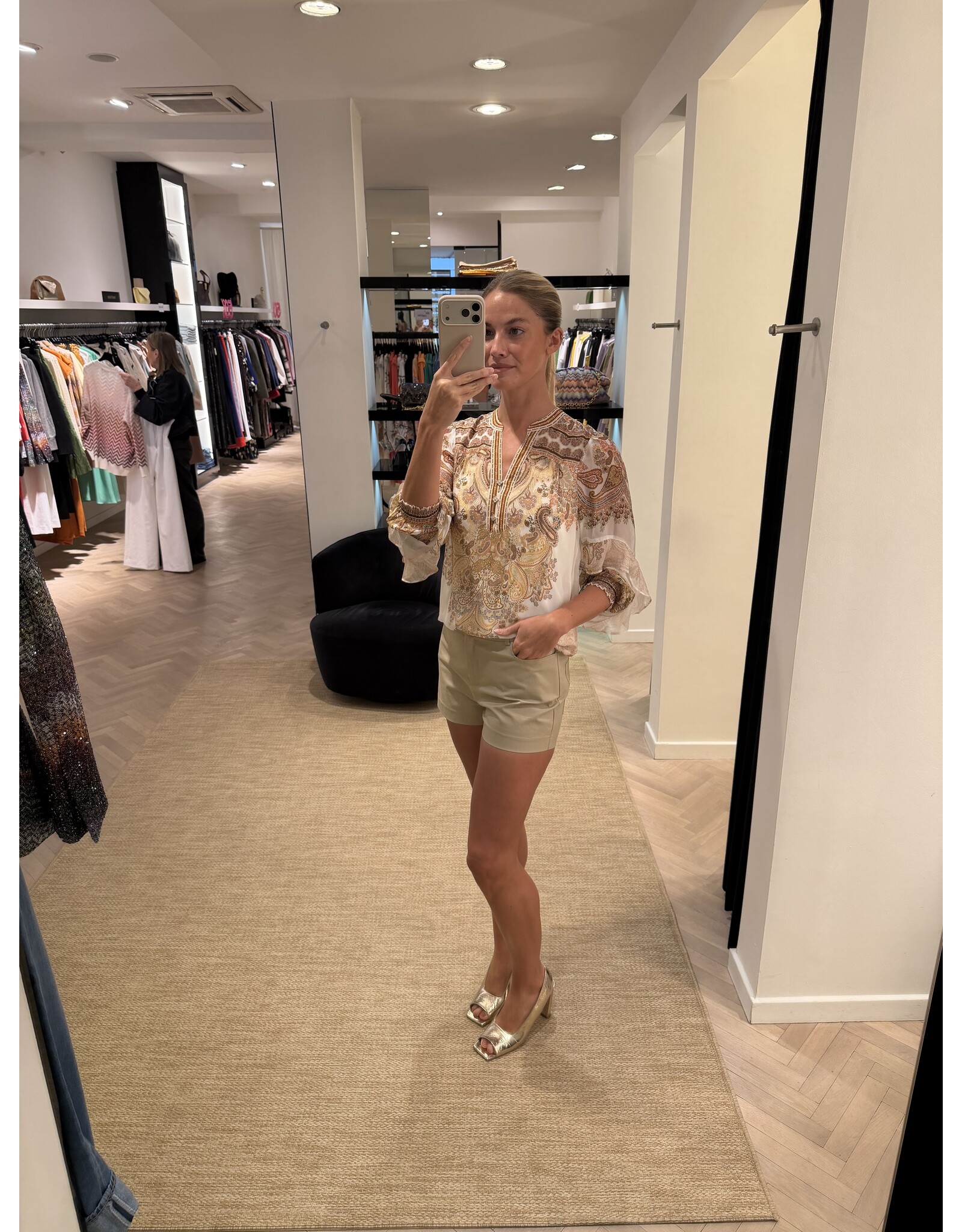 Top Hale Bob Loyalty zijde print