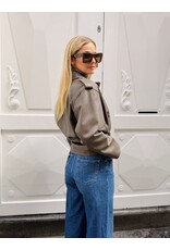 Emporio Armani Blouson E Armani kaki leder