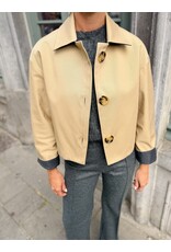 Natan Korte vest Natan Fusain2 beige