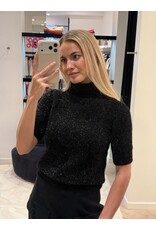 Natan Rolkraagpull Natan Oda soft lurex zwart