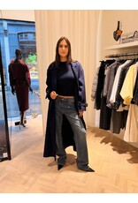 Elisabetta Franchi Jeans E. Franchi blue vintage met studs gold