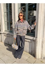 Missoni Bomber Jacket Missoni lurex blue/pink