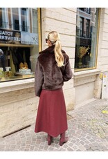 Natan Halflange rok Natan Fame tweed coating
