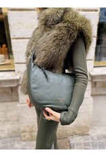 Patrizia Pepe Half moon bag P Pepe donker kaki