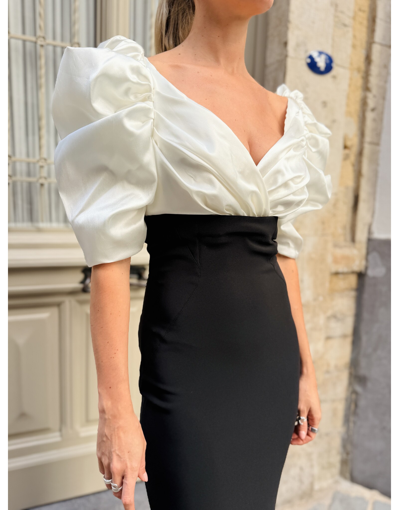 Elisabetta Franchi Partydress E Franchi black and white