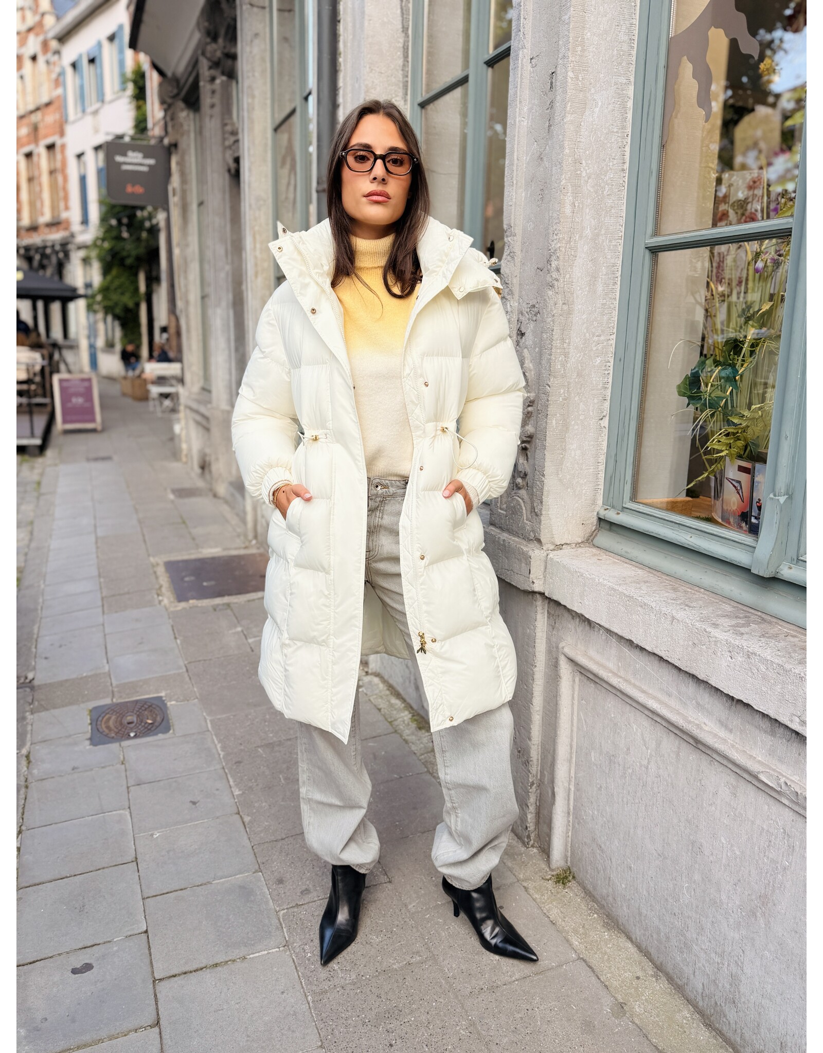 Patrizia Pepe Donsmantel P Pepe vanilla ice