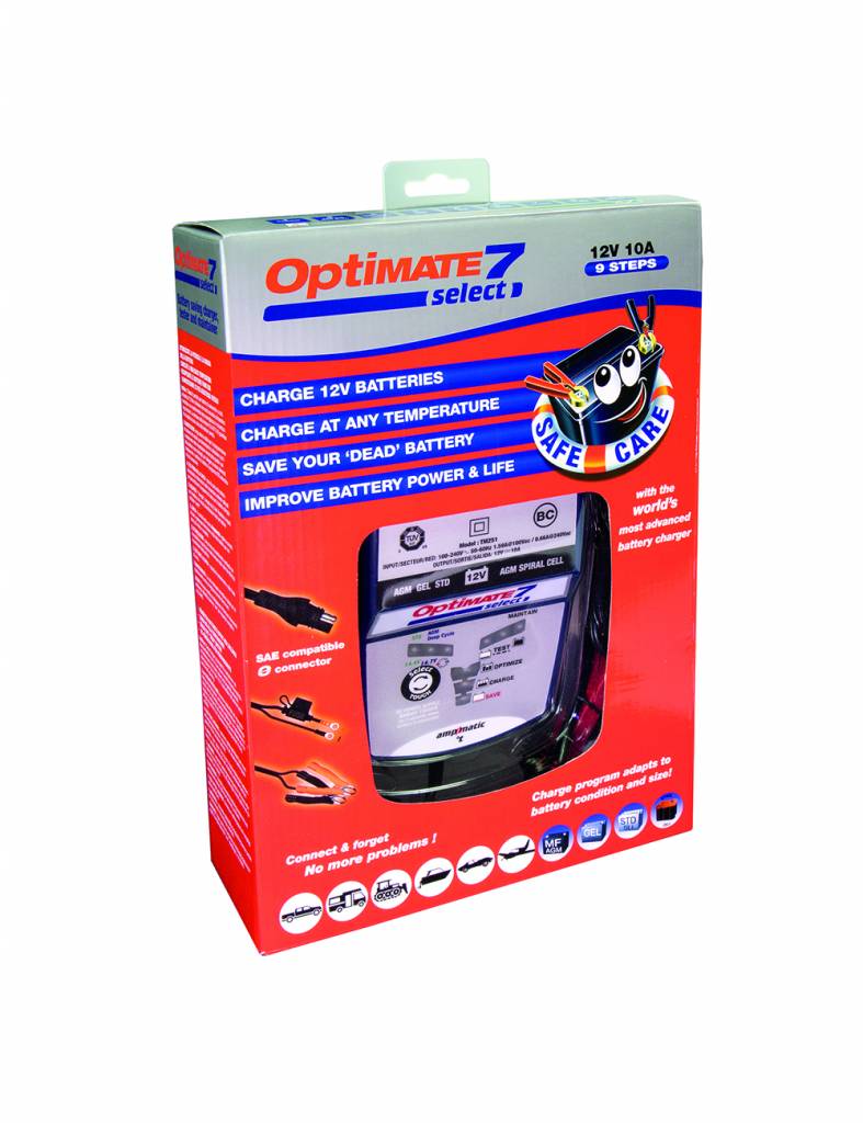 OptiMate OptiMate 7 Select - Battery Charger 12V