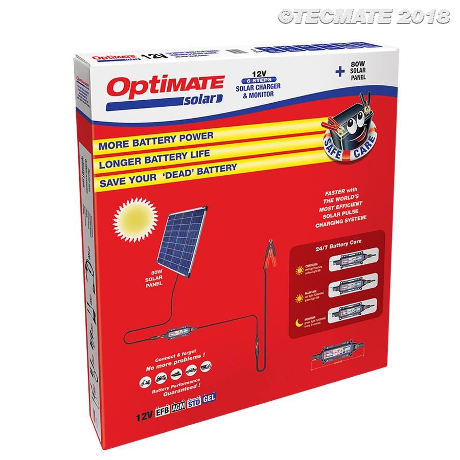 OptiMate Solar 80W - Acculader