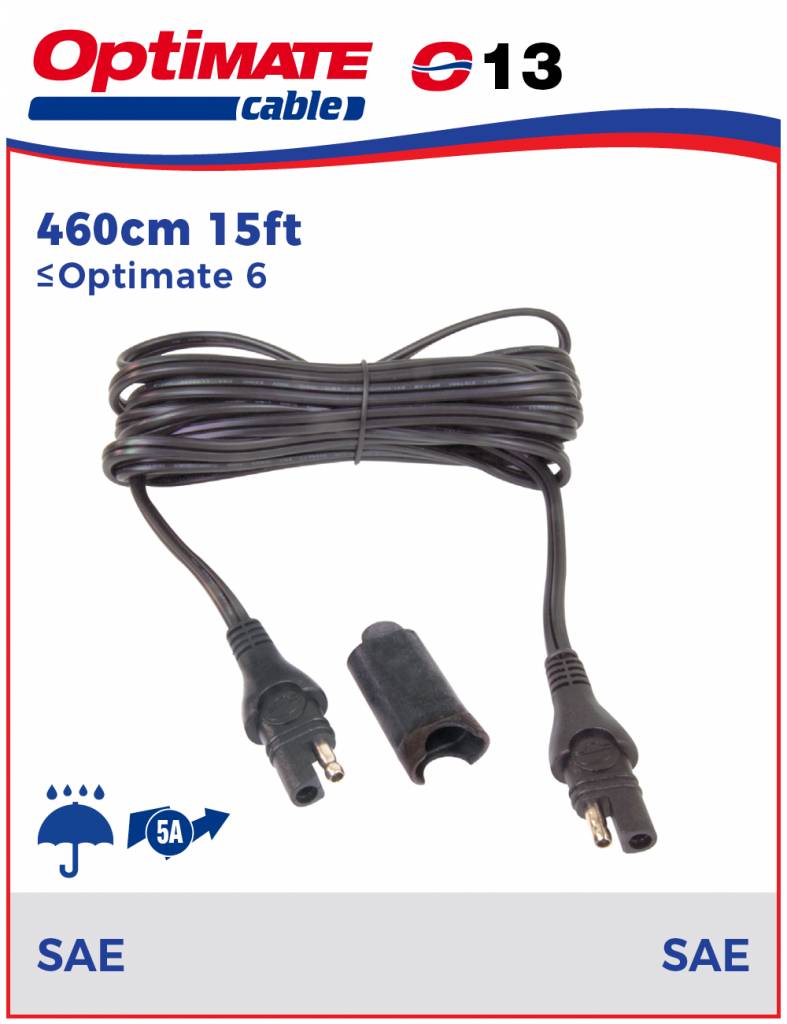 OptiMate OptiMate O-13 Cable extender 5 Amp