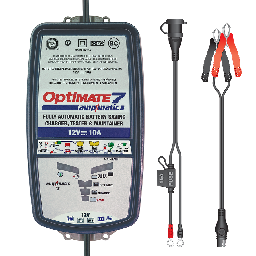 OptiMate OptiMate 7 Ampmatic - Battery Charger 12V