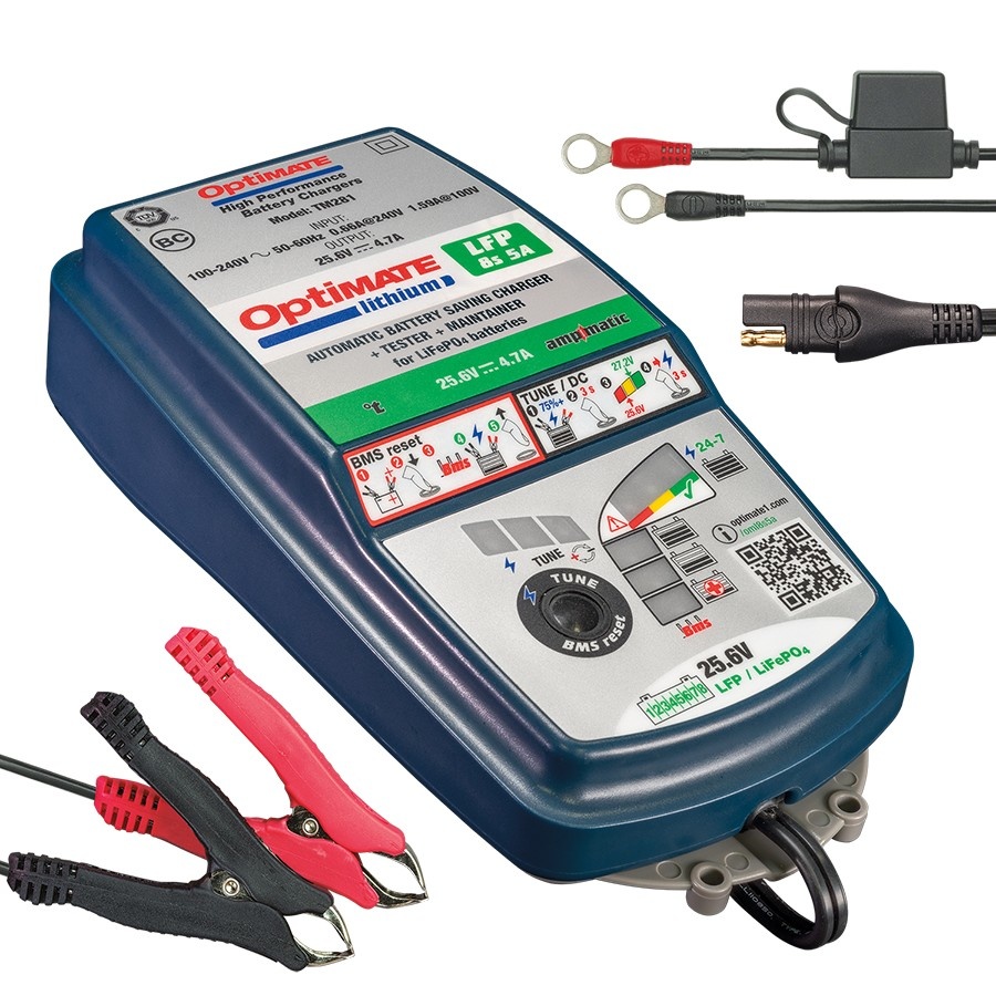 OptiMate OptiMate Lithium 8s 5A - Acculader