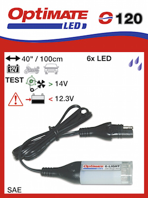 OptiMate 5 : LED indicator lights 