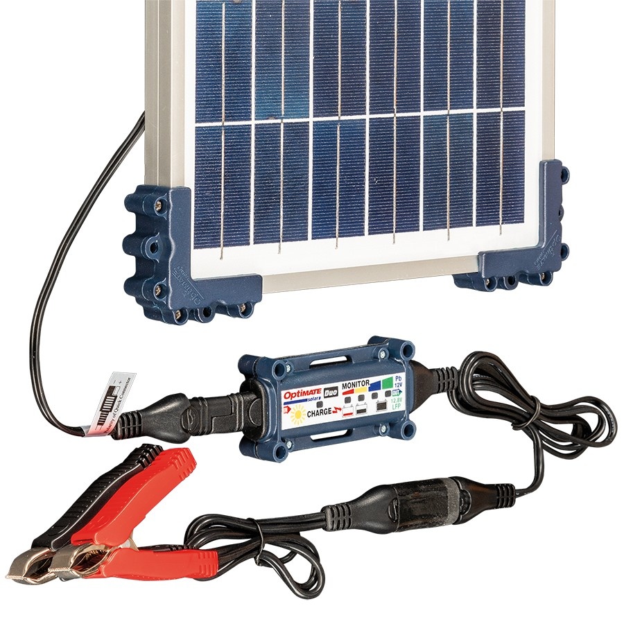 OptiMate DUO Solar 10W - Battery Charger