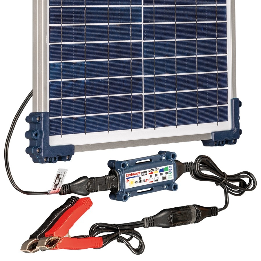 OptiMate DUO Solar 20W - Acculader