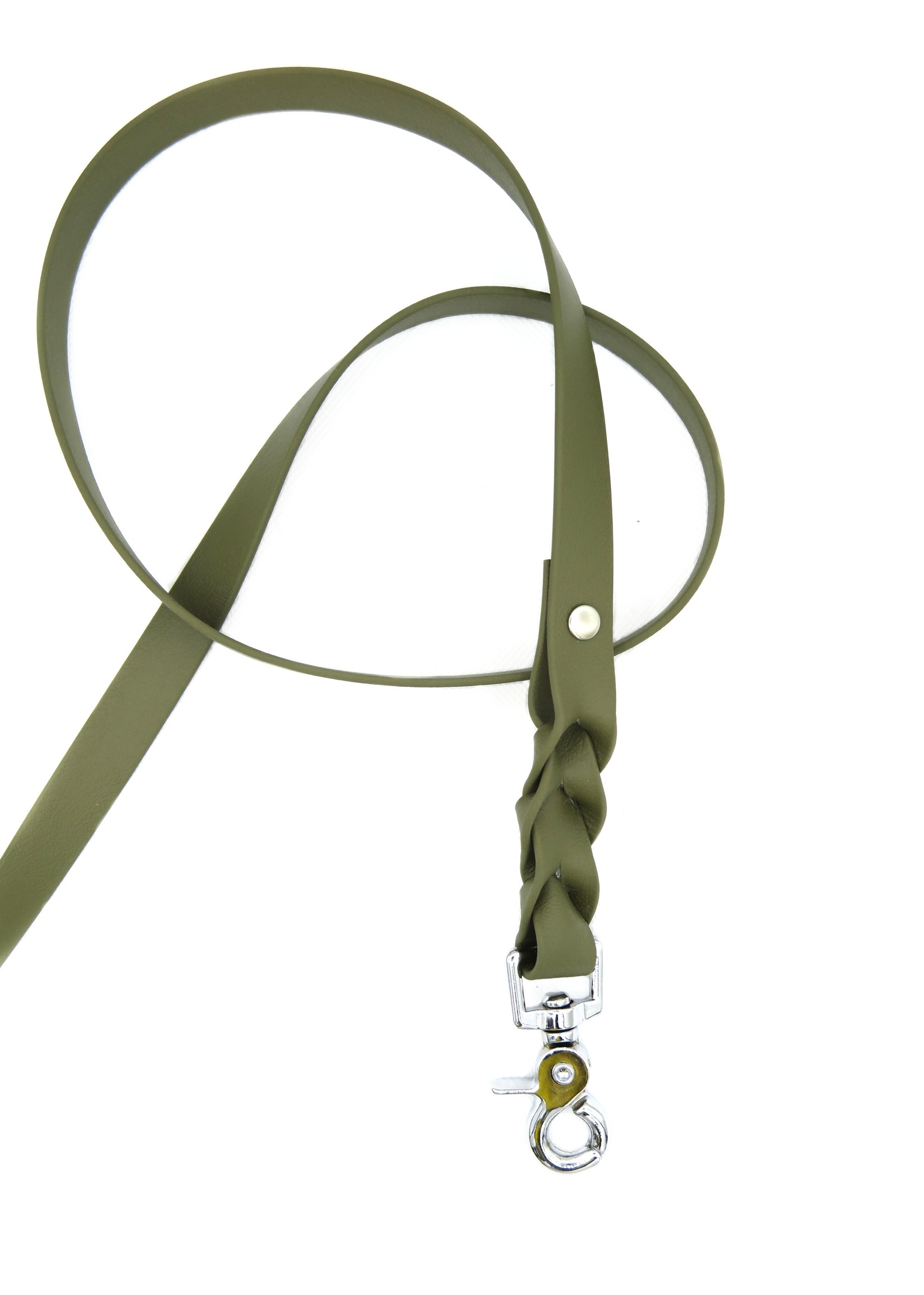 Biothane dog leash Olive